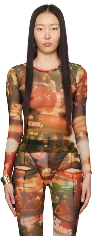 Photo: Puppets and Puppets Green Chow Long Sleeve T-Shirt