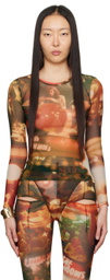 Puppets and Puppets Green Chow Long Sleeve T-Shirt