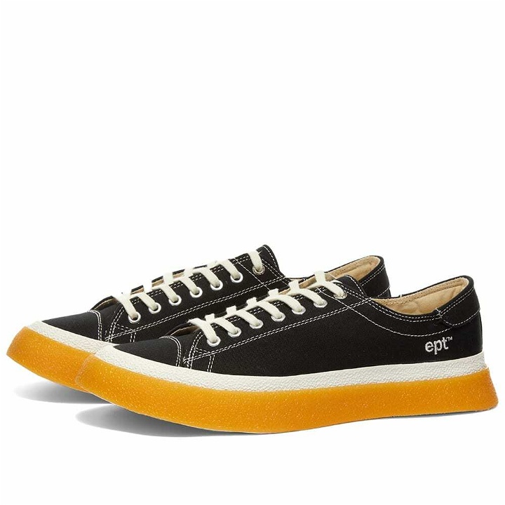 Photo: East Pacific Trade Men's Dive Layer Sneakers in Black/White/Gum