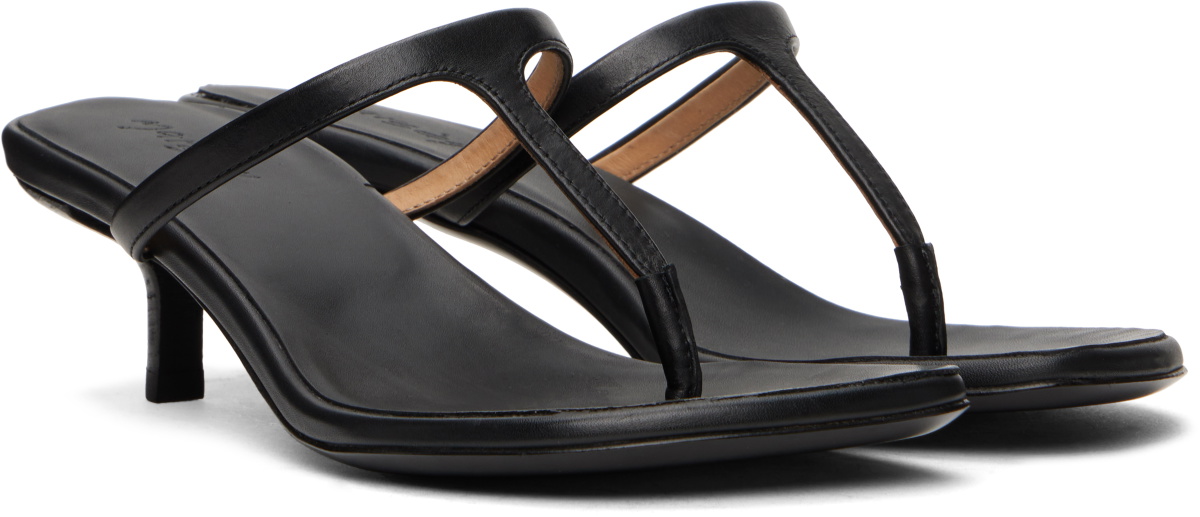 Marsèll Black Sottiletta Heeled Sandals
