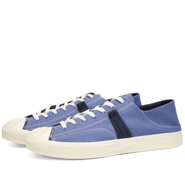 Photo: Converse Men's Jack Purcell Vantage Crush Sneakers in Indigo/Obsidian/Egret