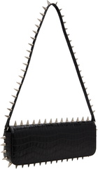 ABRA Black Spike Baguette Bag