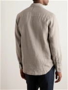 NN07 - Arne Button-Down Collar Linen Shirt - Neutrals