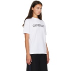 Off-White White Big Logo Bookish T-shirt
