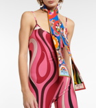 Pucci - Printed silk twill scarf