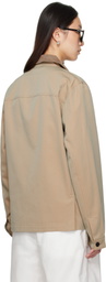 Meta Campania Collective Beige Owen Cotton Tonic Coaching Jacket