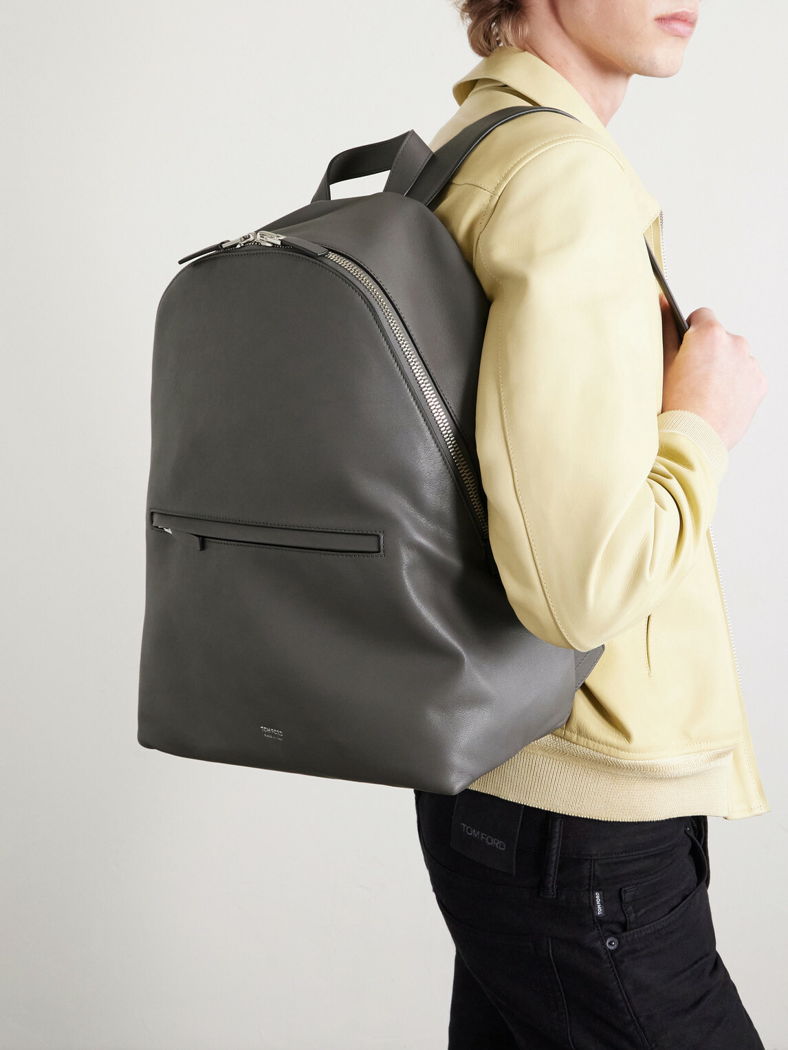 TOM FORD - Leather Backpack