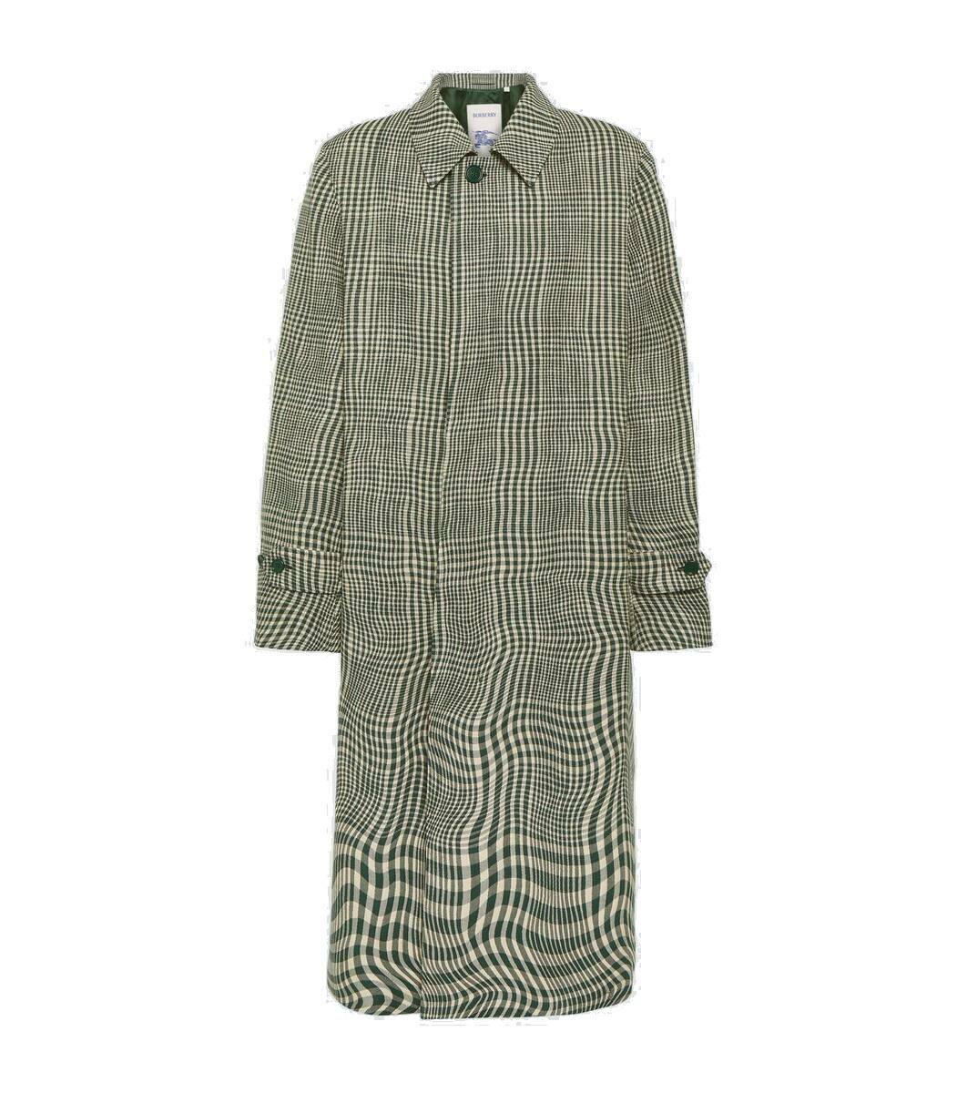 【BURBERRY】Reissued waxedギャバジンcar coat BURBERRY】Reissued waxedギャバジンcar coat