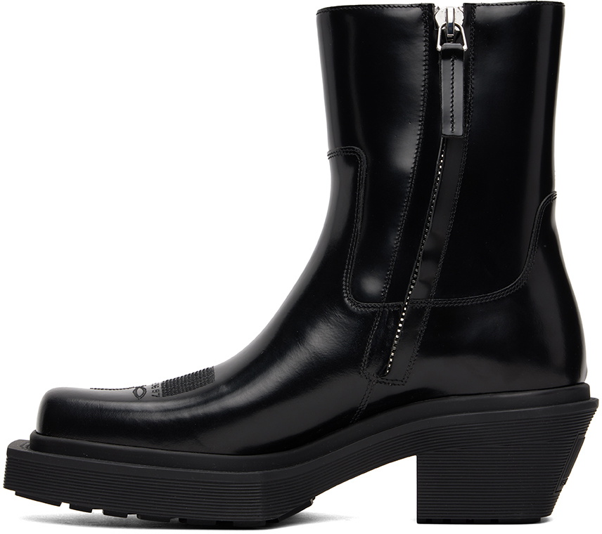 VTMNTS Black Neo Western Boots VTMNTS