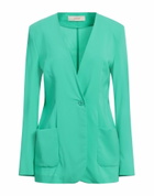 Jucca Womens Blazer Emerald in Green