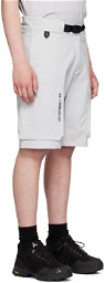 HH-118389225 Gray Nylon Shorts