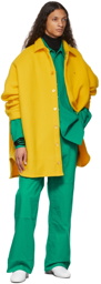 Raf Simons Yellow Extremely Big Jacket