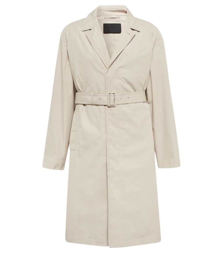 Photo: Prada Cotton-blend overcoat