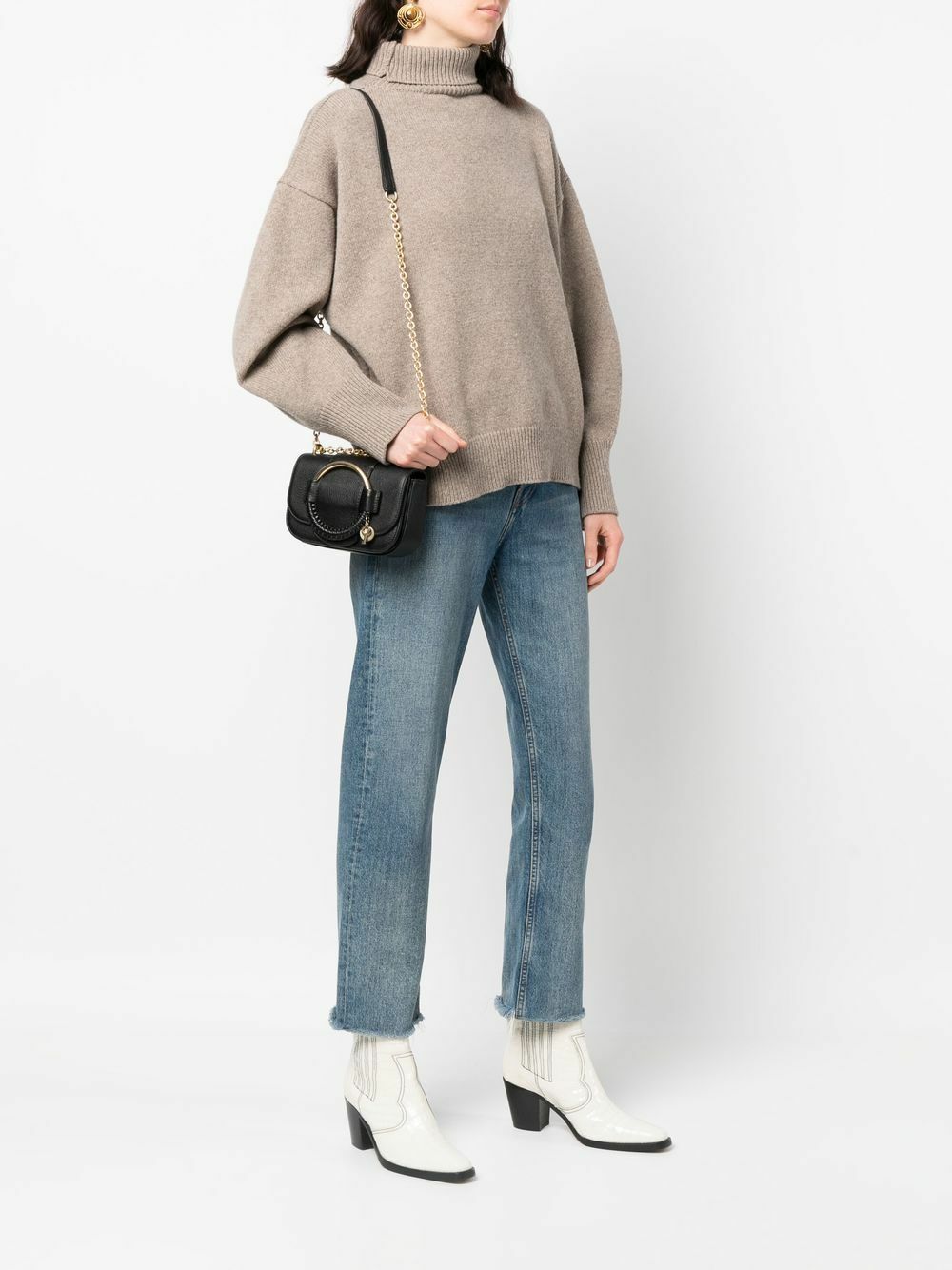 SEE BY CHLOÉ - Hana Leather Crossbody Bag See by Chloe