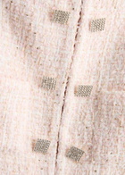 Rotate Sunday Sequin-embellished Bouclé Tweed Jacket Light Pink