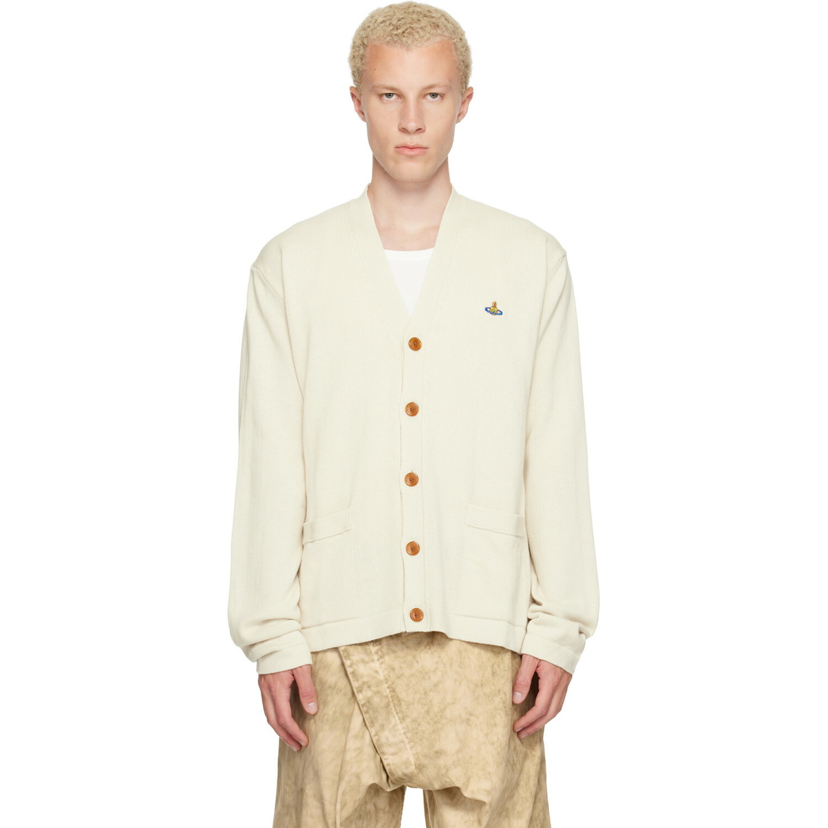Vivienne Westwood Off-White Alex Cardigan