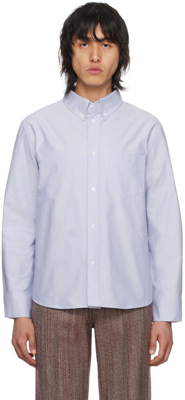 Photo: Marni Blue Pocket Shirt