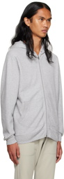 Reigning Champ Gray Waffle Hoodie