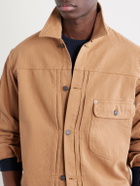 Beams Plus - Digger Cotton-Piqué Jacket - Brown