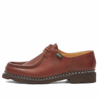 Paraboot Women's Michael Leather Lace Up Derby Shoe in Brown