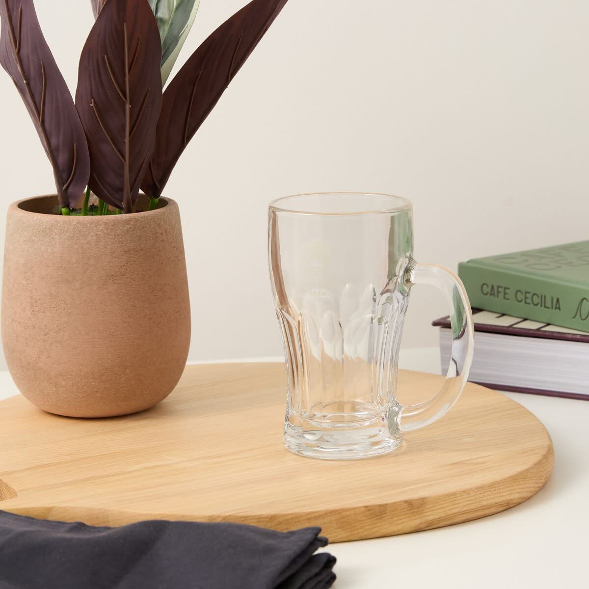 BEAMS JAPAN Soda & Beer Mug in Clear 