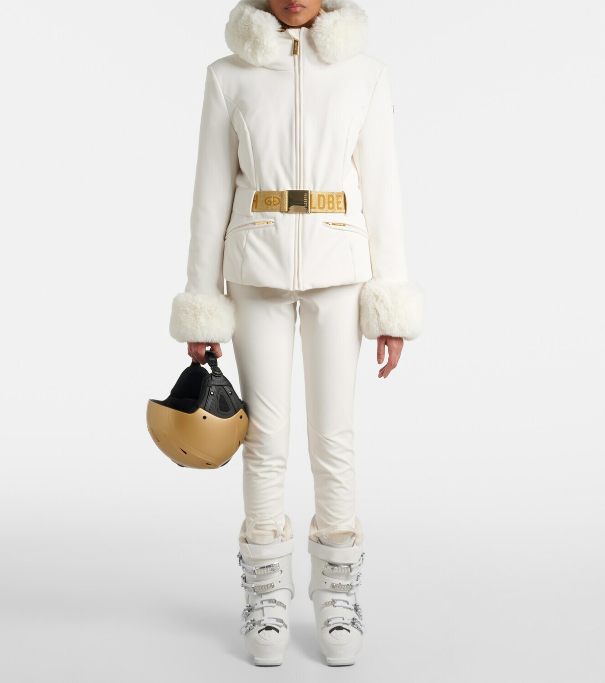 Goldbergh Prezioso faux fur-trimmed down ski jacket