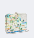 Judith Leiber Couture Slim Slide Costa embellished clutch