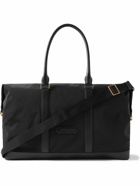 TOM FORD - Leather-Trimmed Recycled-Nylon Weekend Bag