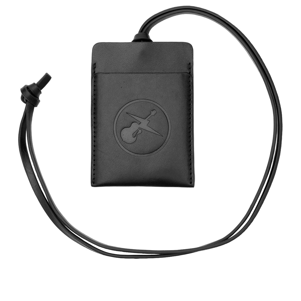 A.P.C. Men's FRGMT. Dough Card Holder in Black 