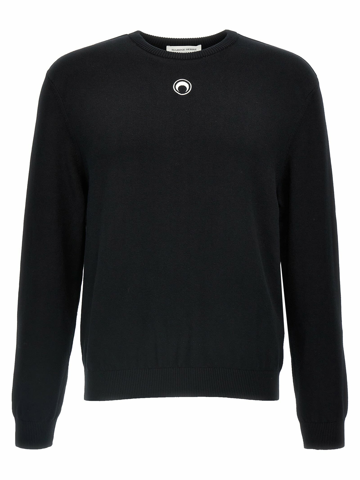 Marine Serre Black Core Knit Sweater Marine Serre