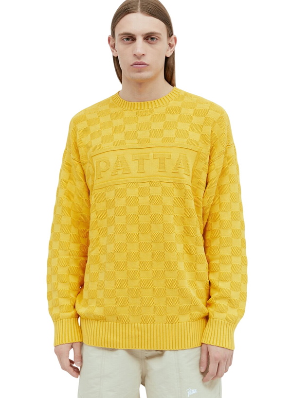 Photo: Patta Purl Ribbed Knit Sweater