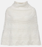 Lisa Yang Evanna cable-knit cashmere cape