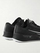 Nike Tennis - Air Zoom Vapor 11 Rubber-Trimmed Mesh Tennis Sneakers - Black