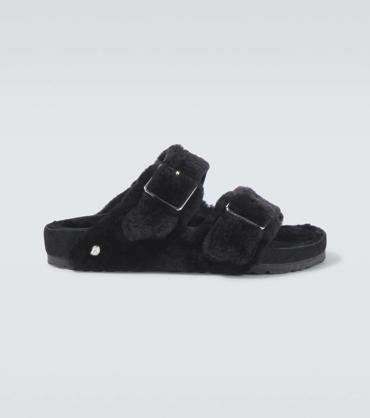 【Birkenstock】Arizona Lined 1774 Birkenstock 1774 Arizona 1774 shearling-lined suede sandals