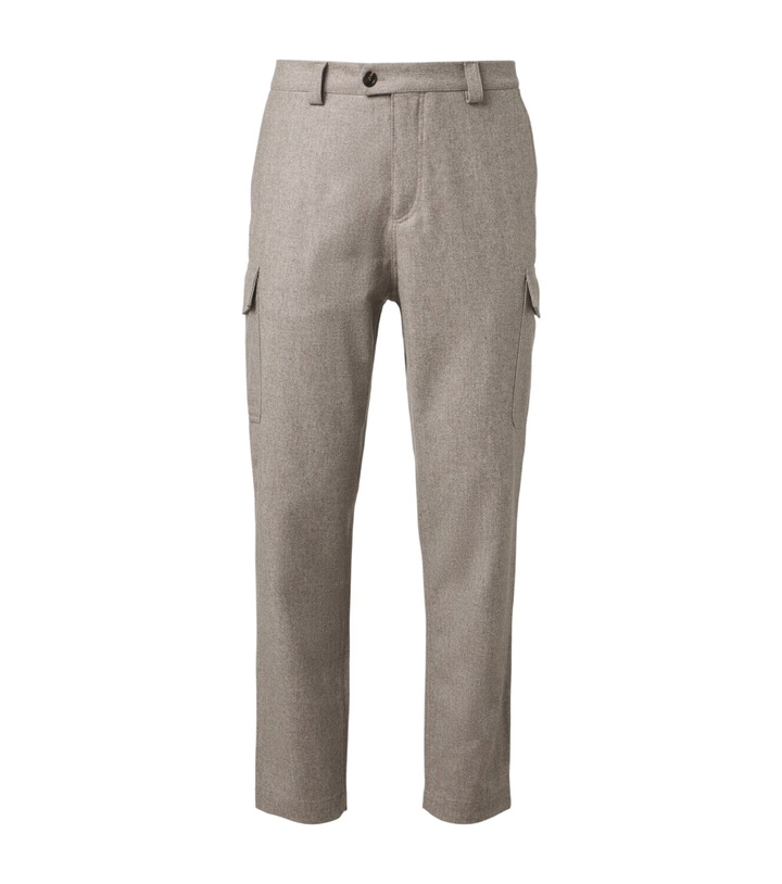 Photo: Brunello Cucinelli Wool tapered pants