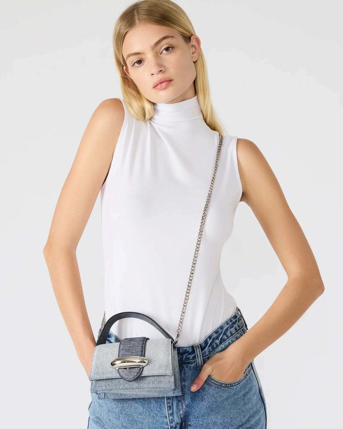 Steve Madden Bmishell Bag in Denim