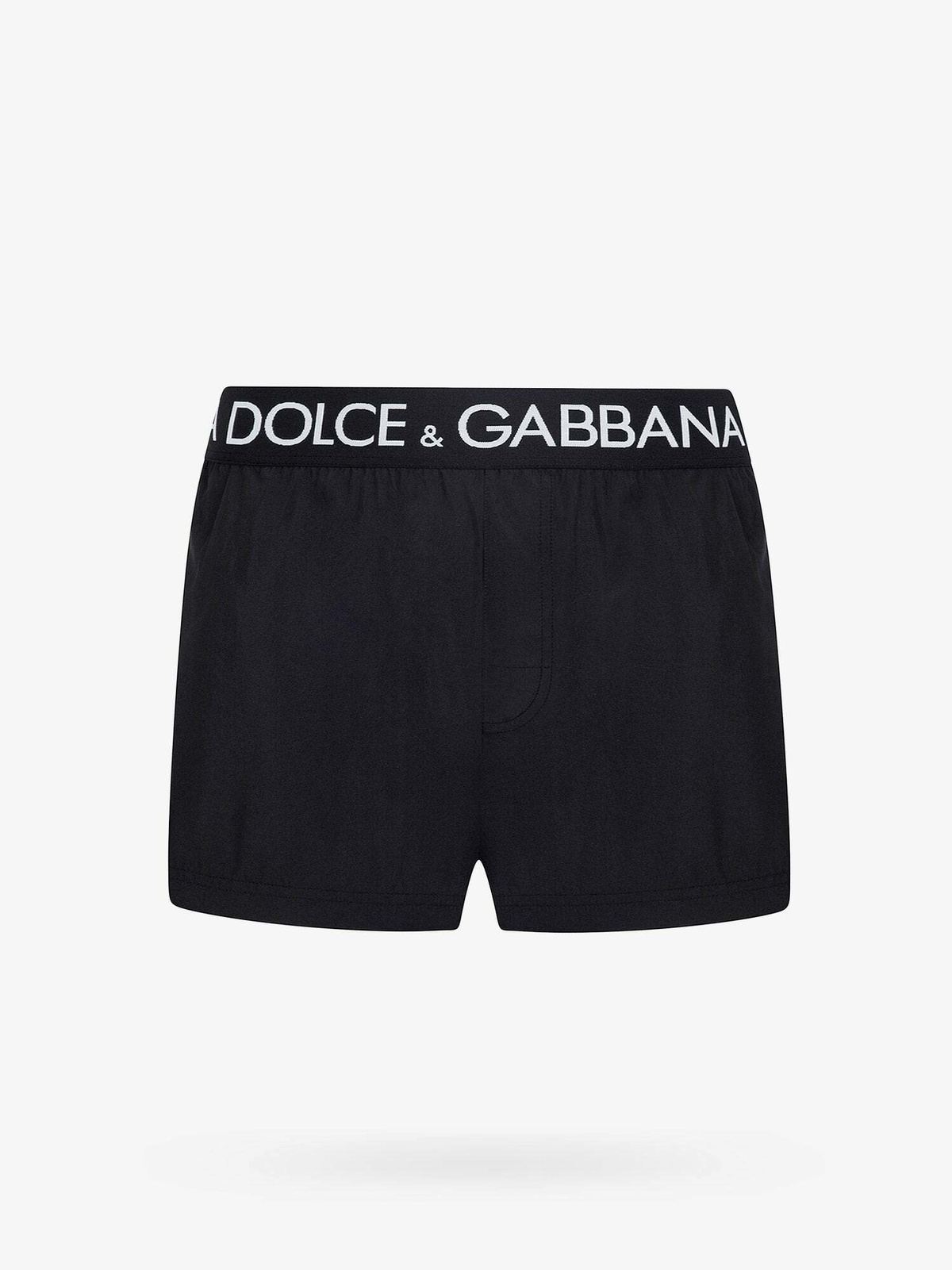 Dolce & Gabbana Swim Trunks Black Mens Dolce & Gabbana