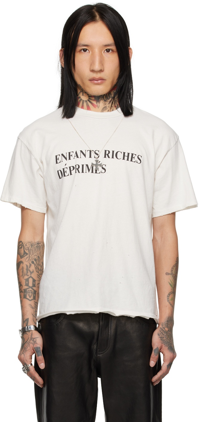 Photo: Enfants Riches Déprimés Off-White Printed T-Shirt