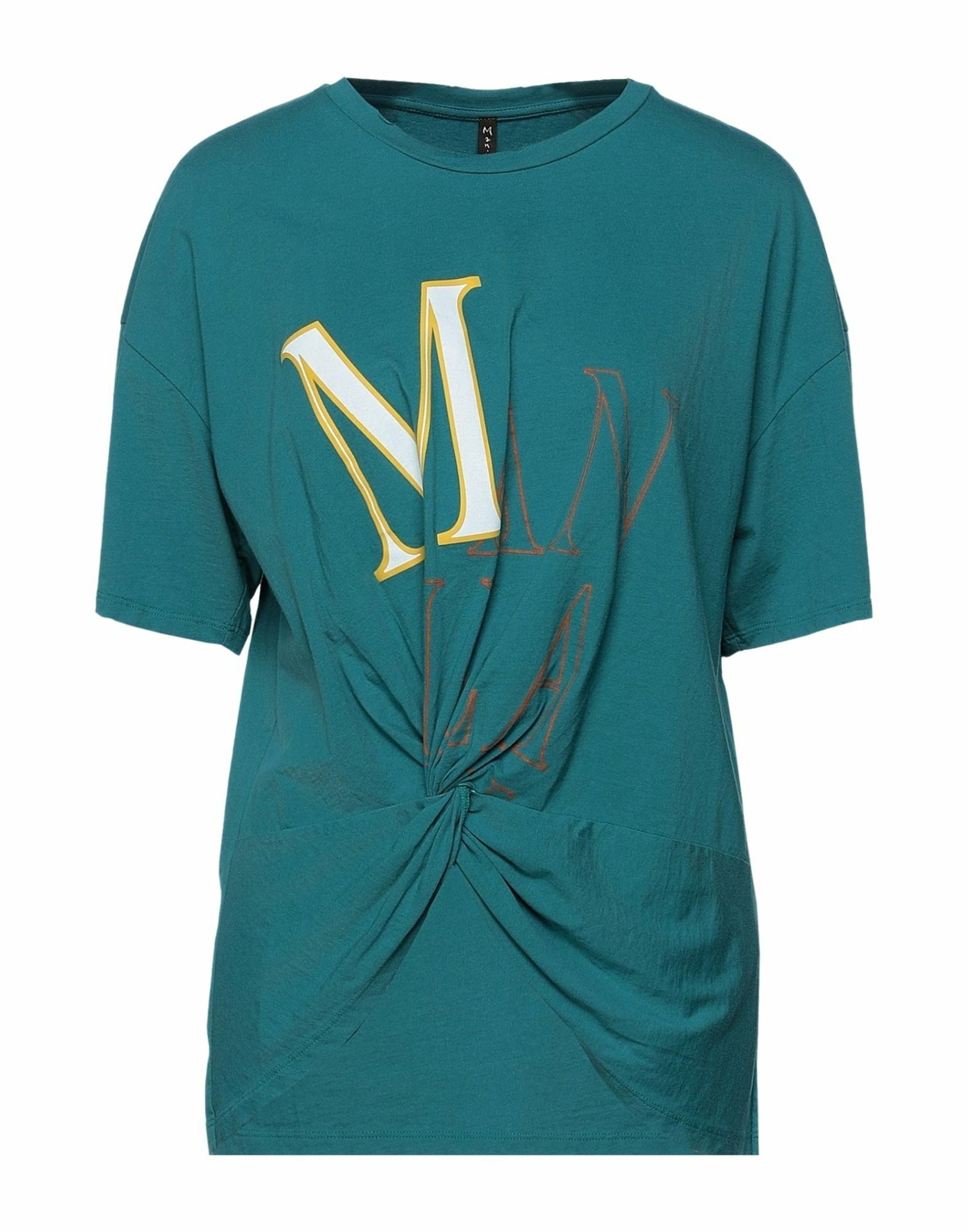 Manila Grace Womens T-shirt Deep teal