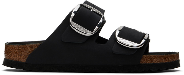 Photo: Birkenstock Black Narrow Arizona Big Buckle Sandals