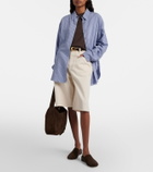Róhe Denim Bermuda shorts