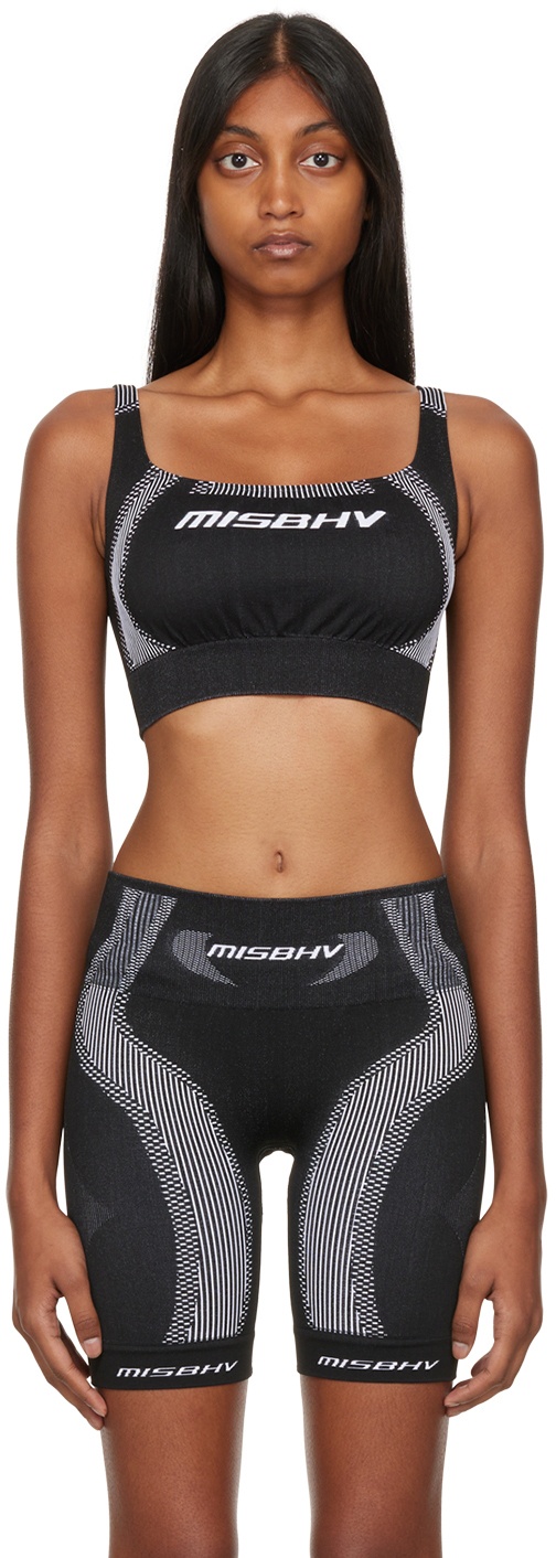 MISBHV SSENSE Exclusive Grey Nylon Sport Bra MISBHV
