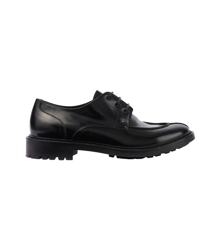 Photo: Saint Laurent Lino leather derby shoes