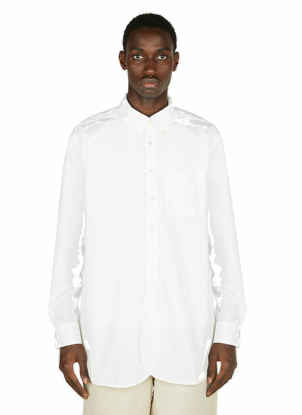 Photo: Engineered Garments - 19 Century BD Shirt in White