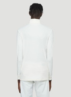 Pleats Please Issey Miyake R-Embroidered Turtleneck Top