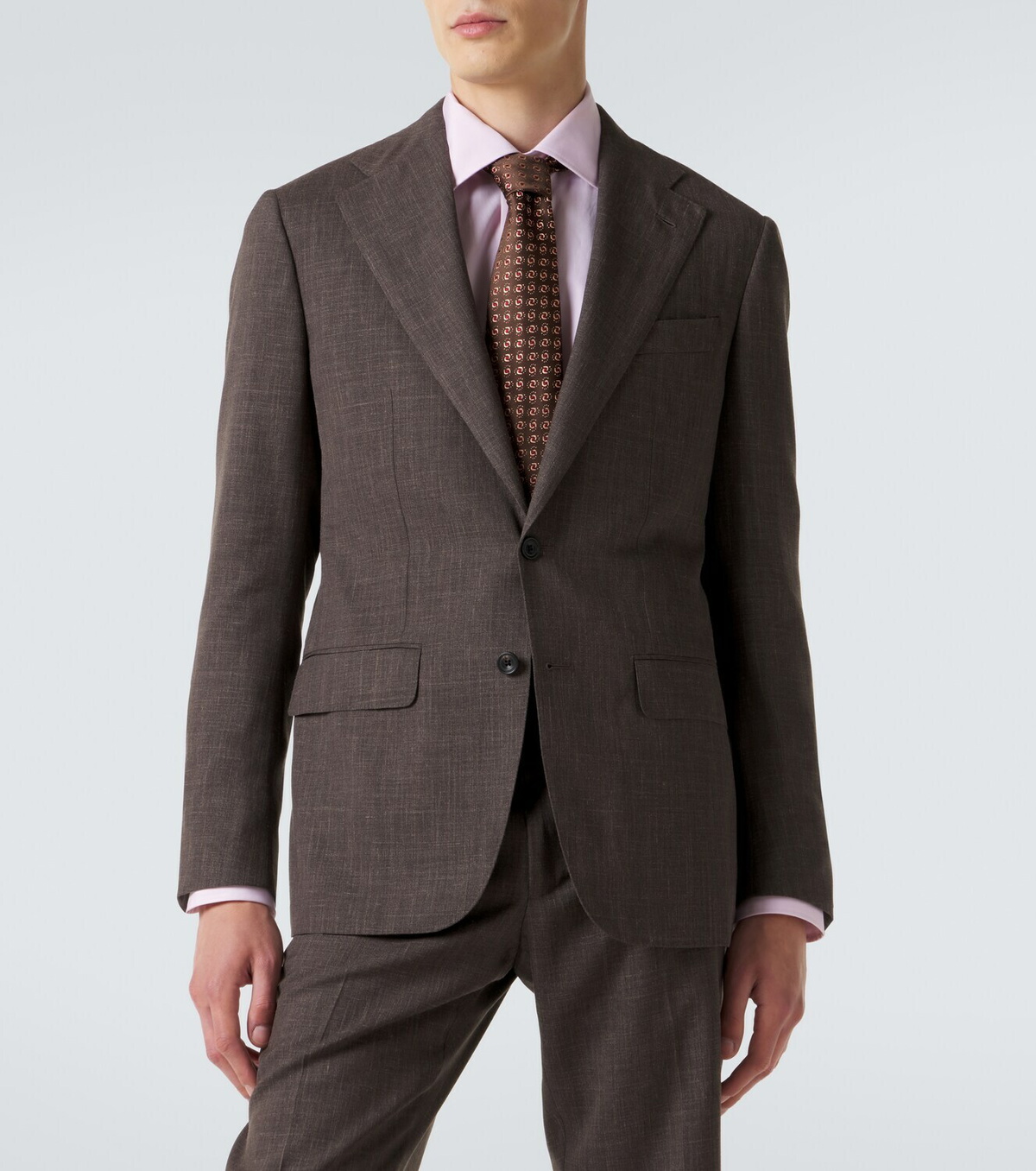 Thom Sweeney Wool, silk, and linen suit