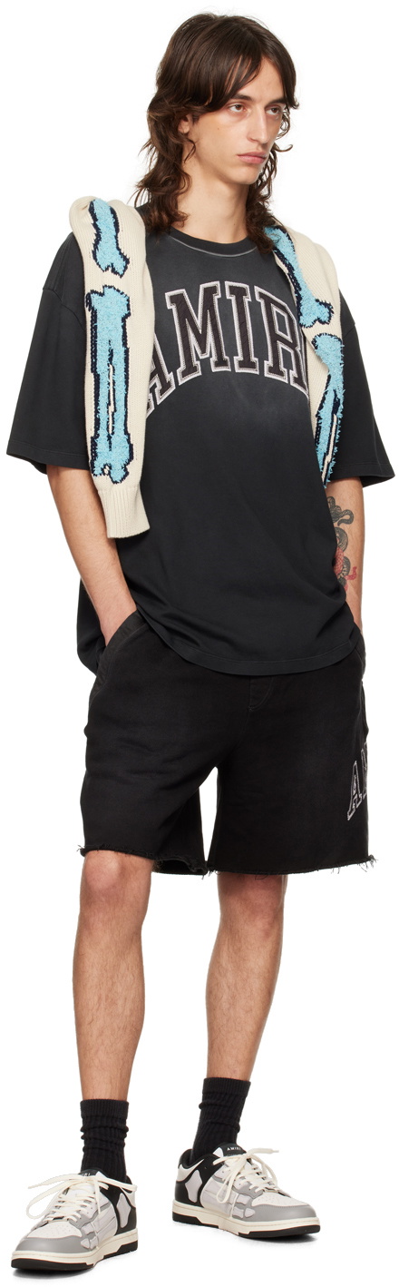 AMIRI Black Vintage Oversized T-shirt