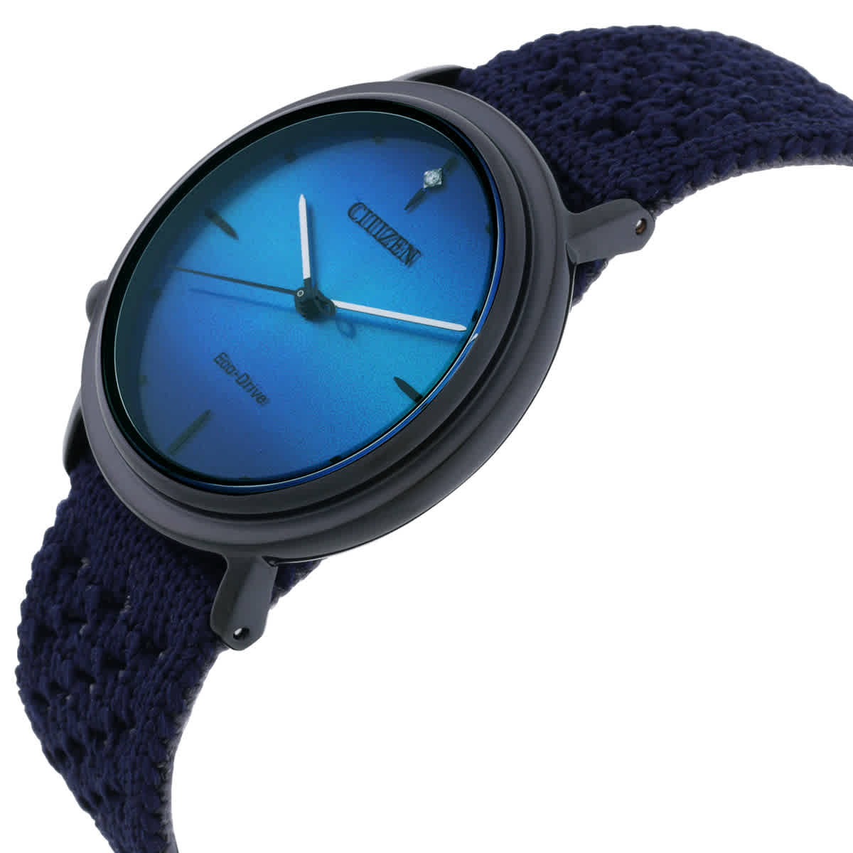 Citizen L Eco-Drive Blue Dial Ladies Watch EM1005-42L