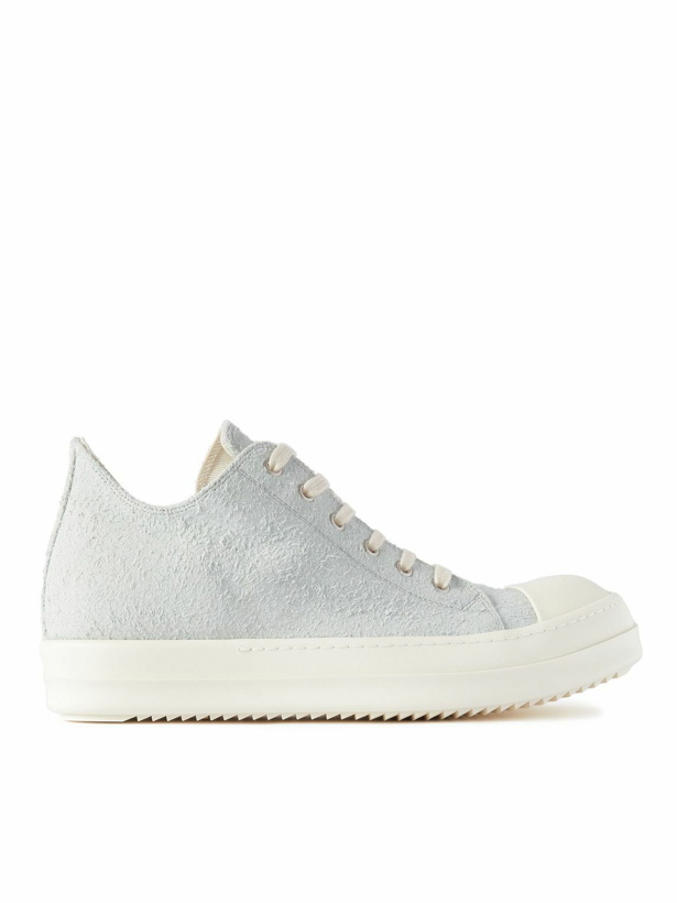 Photo: DRKSHDW by Rick Owens - Luxor Suede Sneakers - White
