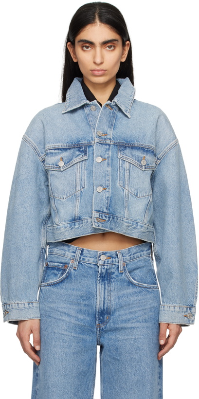 Photo: AGOLDE Blue Palmer Denim Jacket